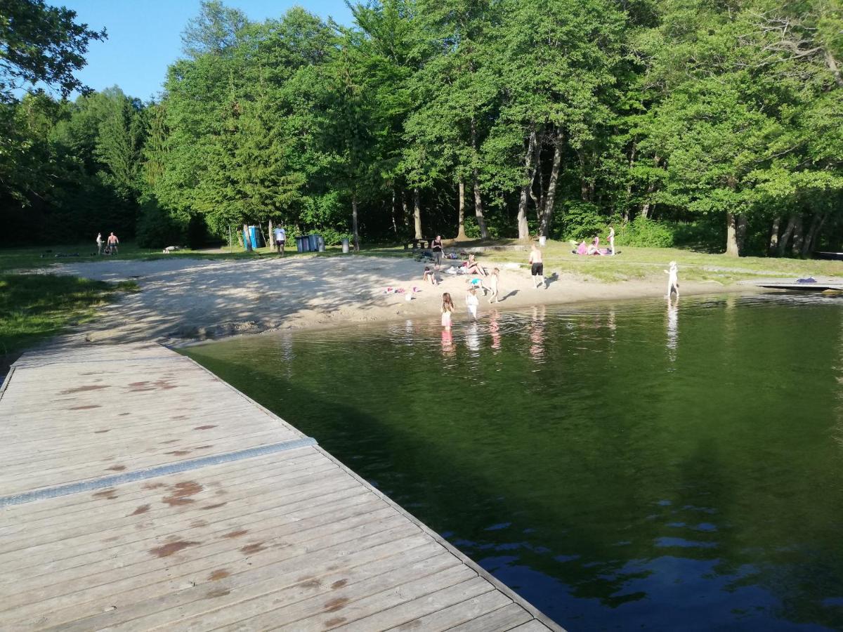 Dom Wypoczynkowy Pod Kasztanem 1 Nad Jeziorem Wartkowo Esterno foto