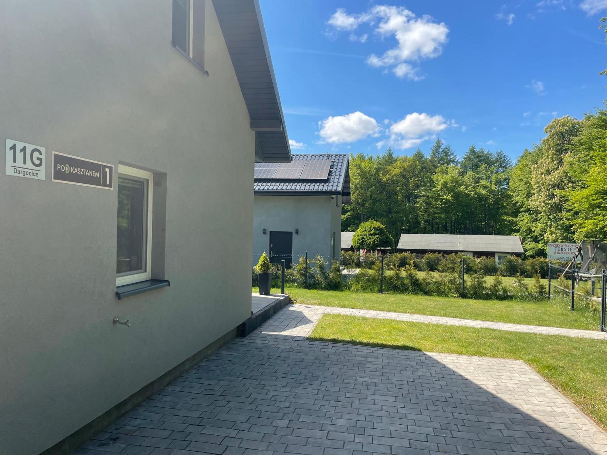 Dom Wypoczynkowy Pod Kasztanem 1 Nad Jeziorem Wartkowo Esterno foto